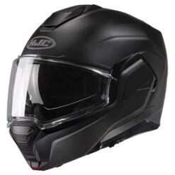 HJC - I100 SEMI-FLAT BLACK Helmet (Modular / Flip)