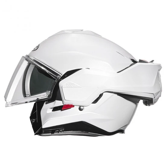 HJC - I100 PEARL WHITE Helmet (Modular / Flip) 2 HJC - I100 PEARL WHITE Helmet (Modular / Flip) - Image 2
