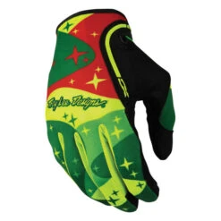 Troy Lee Designs TLD XC GLOVES COSMIC CAMO FLURO YELLOW GREEN