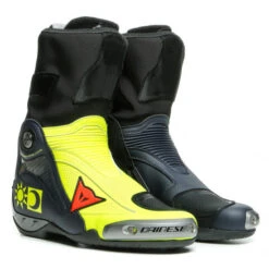 DAINESE AXIAL D1 VALENTINO ROSSI REPLICA RACE TRACK BOOTS
