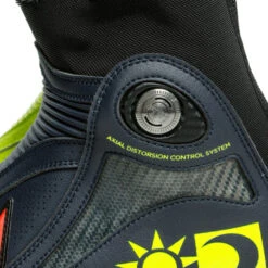 DAINESE AXIAL D1 VALENTINO ROSSI REPLICA RACE TRACK BOOTS -Motorcycle Riding Gear 310577520DAINESE20AXIAL20D120VALENTINO20ROSSI20REPLICA20RACE20TRACK20BOOTS20YELLOW FLURO20BLUE REPLICA2011 550x550 1