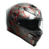 AGV - K5 S "VULCANUM – BLACK RED" HELMET