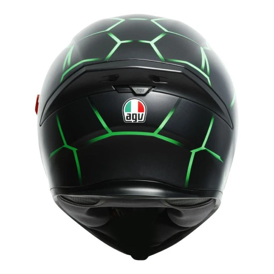 AGV - K5 S "VULCANUM – BLACK GREEN" HELMET 5 AGV - K5 S "VULCANUM – BLACK GREEN" HELMET - Image 5