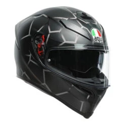 AGV - K5 S "VULCANUM – BLACK GREY GRAY" HELMET