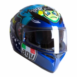 AGV - K-3 SV "VALENTINO ROSSI VR46 MISANO 2015 SHARK FISH" HELMET -Motorcycle Riding Gear 77 377 04202020AGV20K320SV20ROSSI20MISANO20201520helmet20fish20shark204 550x550 1