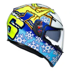 AGV - K-3 SV "VALENTINO ROSSI VR46 WINTER TEST 2016 SNOWMAN" HELMET -Motorcycle Riding Gear 77 381 0520AGV20K 320K320SV20Helmets20Winter20Test202016204 550x550 1