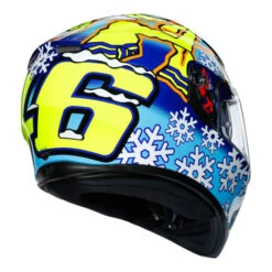 AGV - K-3 SV "VALENTINO ROSSI VR46 WINTER TEST 2016 SNOWMAN" HELMET -Motorcycle Riding Gear 77 381 0520AGV20K 320K320SV20Helmets20Winter20Test202016206 550x550 1