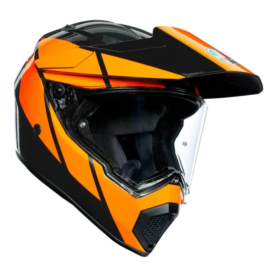 AGV - AX9 "TRAIL GUNMETAL / ORANGE / BLACK" ADVENTURE TOURING HELMET 1 AGV - AX9 "TRAIL GUNMETAL / ORANGE / BLACK" ADVENTURE TOURING HELMET