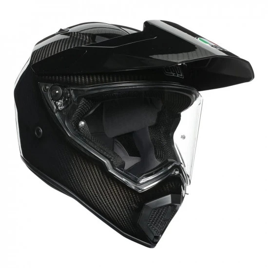 AGV - AX9 "GLOSSY CARBON SHINY BLACK" ADVENTURE TOURING HELMET 1 AGV - AX9 "GLOSSY CARBON SHINY BLACK" ADVENTURE TOURING HELMET