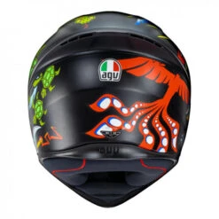 AGV - K-1 "VALENTINO ROSSI ZOO MATT BLACK" HELMET (K1) -Motorcycle Riding Gear 77 719 9020AGV20K120ZOO20HELMET205 550x550 1