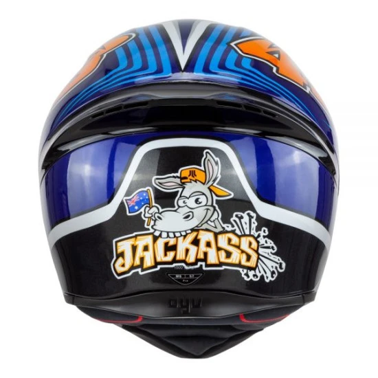AGV - K-1 "JACK MILLER 2015 - JACK ASS / JACKASS" HELMET (K1) 3 AGV - K-1 "JACK MILLER 2015 - JACK ASS / JACKASS" HELMET (K1) - Image 3