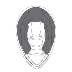 AGV - K-3 SV "REMOVABLE CHEEK PADS" HELMET