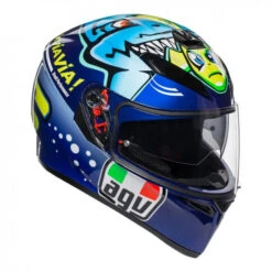 AGV - K-3 SV "VALENTINO ROSSI VR46 MISANO 2015 SHARK FISH" HELMET