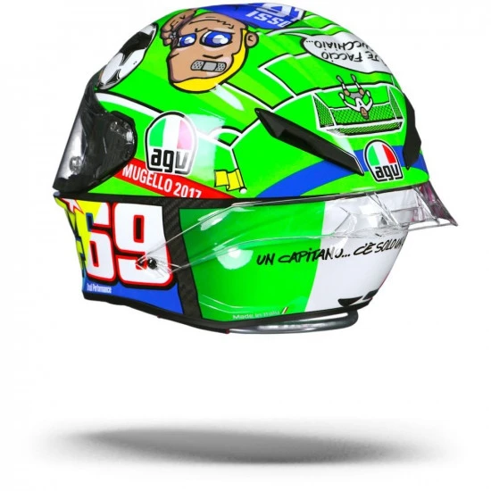AGV - PISTA GP R "ROSSI MUGELLO" 46 69 CARBON HELMET 6 AGV - PISTA GP R "ROSSI MUGELLO" 46 69 CARBON HELMET - Image 6