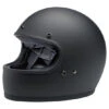 BILTWELL GRINGO ECE MOTORCYCLE HELMET FLAT BLACK MATTE