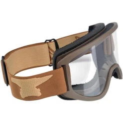 BILTWELL MOTO 2.0 SCRIPT GOGGLE Chocolate Sand