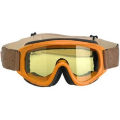 BILTWELL OVERLAND GOGGLE Orange Brown W/Yellow Lens -Motorcycle Riding Gear Biltwell20OVERLAND20GOGGLE20Orange20Brown20With20Yellow20Lens202 550x550 1