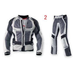 Clover VENTOURING-2 WP Waterproof Jacket Grey - Airbag Optional 10 Clover VENTOURING-2 WP Waterproof Jacket Grey - Airbag Optional -Motorcycle Riding Gear CLOVER201780 ventouring 2 airbag n gr 1 03 550x550w
