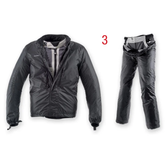 Clover VENTOURING-2 WP Waterproof Jacket Grey - Airbag Optional 5 Clover VENTOURING-2 WP Waterproof Jacket Grey - Airbag Optional - Image 5