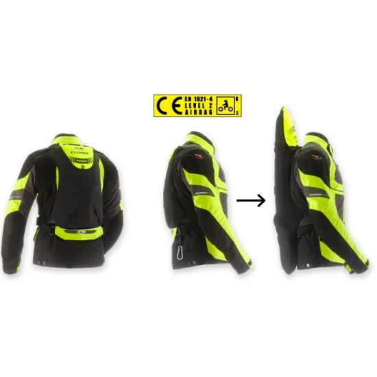 Clover VENTOURING-2 WP Waterproof Jacket Grey - Airbag Optional 7 Clover VENTOURING-2 WP Waterproof Jacket Grey - Airbag Optional - Image 7