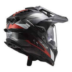 LS2 MX701 CARBON - EXPLORER CARBON FRONTIER ADVENTURE OFF ROAD LIGHT WEIGHT HELMET -Motorcycle Riding Gear LS220MX70120Explorer20Carbon20Frontier20BMW20Helmet20Black20Red20White202 550x550 1