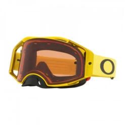 OAKLEY AIRBRAKE - MOTO YELLOW W Prizm Bronze Lens
