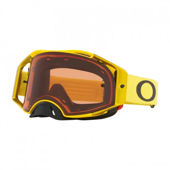 OAKLEY AIRBRAKE - MOTO YELLOW W Prizm Bronze Lens 1 OAKLEY AIRBRAKE - MOTO YELLOW W Prizm Bronze Lens