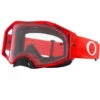 OAKLEY AIRBRAKE - MOTO RED W Clear Lens