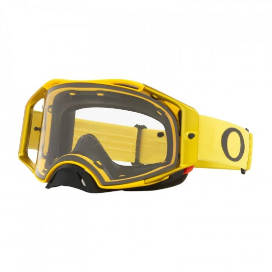 OAKLEY AIRBRAKE - MOTO YELLOW W Clear Lens 1 OAKLEY AIRBRAKE - MOTO YELLOW W Clear Lens