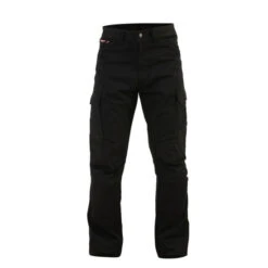 RST - "T-126" KEVLAR CARGO JEANS PANTS "BLACK" T126