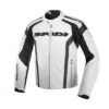 SPIDI - RR LEATHER MOTORCYCLE JACKET - WHITE P102 001
