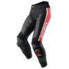 SPIDI - RR PRO LEATHER MOTORCYCLE TRACK RACE PANT *BLACK/RED*