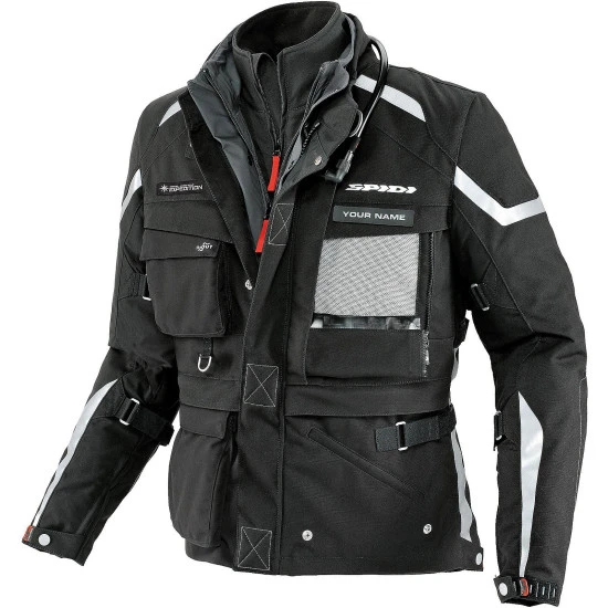 SPIDI - ERGO 365 PRO EXPEDITION H2OUT WATERPROOF ADVENTURE MOTORCYCLE TOURING JACKET 2 SPIDI - ERGO 365 PRO EXPEDITION H2OUT WATERPROOF ADVENTURE MOTORCYCLE TOURING JACKET - Image 2