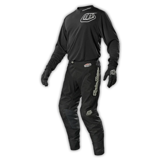 Troy Lee Designs TLD GP PANT "HOTROD" BLACK 4 Troy Lee Designs TLD GP PANT "HOTROD" BLACK - Image 4