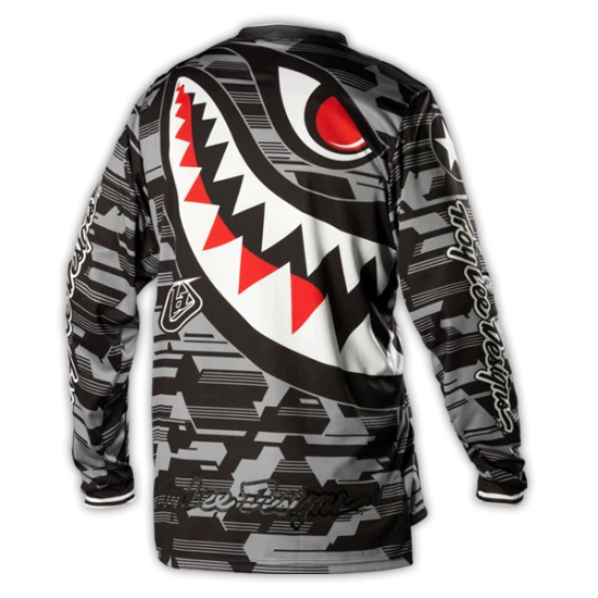 Troy Lee Designs TROY LEE DESIGN - TLD GP JERSEY "P51 GRAY* GREY 2 Troy Lee Designs TROY LEE DESIGN - TLD GP JERSEY "P51 GRAY* GREY - Image 2