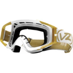 VON ZIPPER MX GOGGLE PORKCHOP "WHITE METALLIC GOLD"
