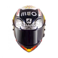 Shark Race-R Pro GP Replica Oliveira Signature Helmet -Motorcycle Riding Gear he8425ebsw20Shark20Race R20Pro20GP20Replica20Oliveira20Signature20Helmet20Matt202022203 550x550 1