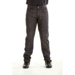 SARTSO - MENS "RELAX STRAIGHT LEG STRETCH" BLACK 7 SARTSO - MENS "RELAX STRAIGHT LEG STRETCH" BLACK -Motorcycle Riding Gear killerblack6 01 550x550h