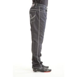 SARTSO - MENS "WATER RESISTANT RELAX STRAIGHT LEG" BLUE -Motorcycle Riding Gear killerwater6 03 550x550h