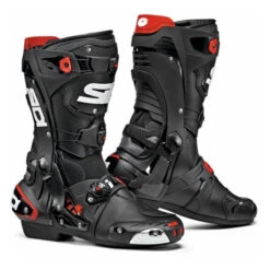 SIDI - REX ROAD RACE MOTORCYCLE BOOTS BLACK BLACK