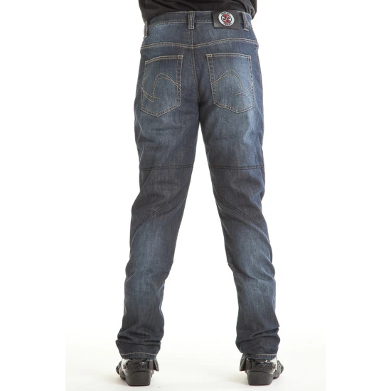 SARTSO - MENS "TRUST REGULAR STRAIGHT LEG RIGID" BLUE 4 SARTSO - MENS "TRUST REGULAR STRAIGHT LEG RIGID" BLUE - Image 4