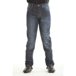 SARTSO - MENS "TRUST REGULAR STRAIGHT LEG RIGID" BLUE 10 SARTSO - MENS "TRUST REGULAR STRAIGHT LEG RIGID" BLUE -Motorcycle Riding Gear trustblue6 04 550x550h