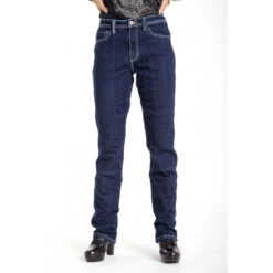 SARTSO - WOMENS "REGULAR STRAIGHT LEG" BLUE -Motorcycle Riding Gear womensblue6 04 550x550h